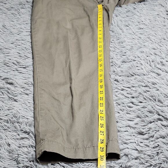 Polo Ralph Lauren Prospect Pants Mens Size 38x30‎ Green Chino Flat Front Pant - Picture 8 of 11